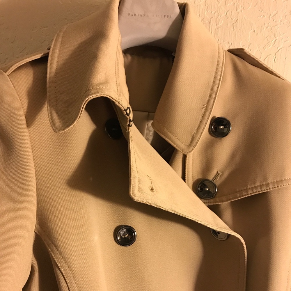 TRINA TURK TRENCH COAT SIZE 6 NWT